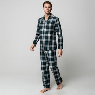 Manor Man Kariertes Pyjama-Set  