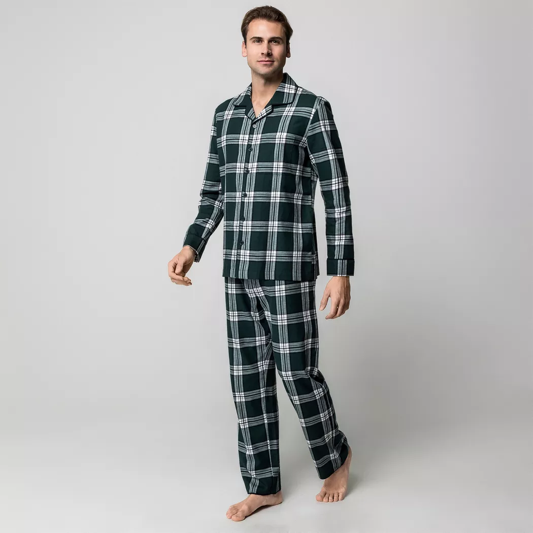 Manor Man - Pyjama-Set, für Herren, Marine, Größe S 2