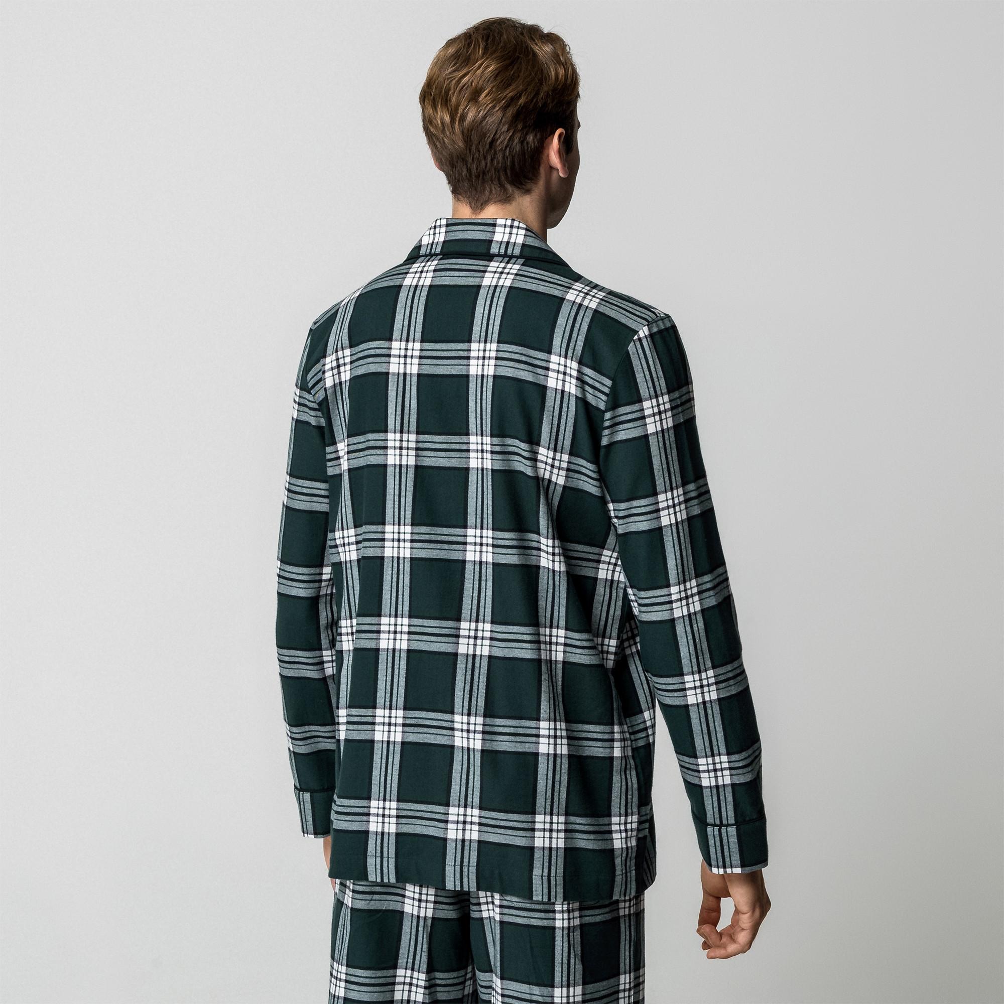 Manor Man Kariertes Pyjama-Set  