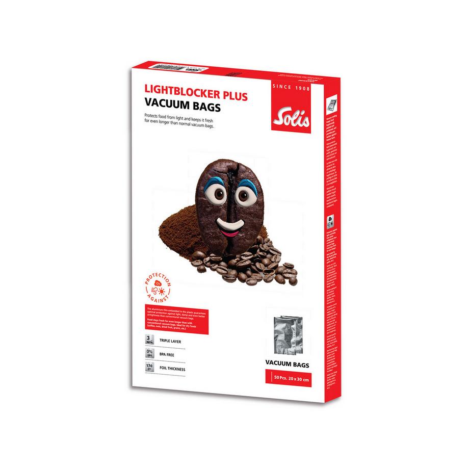 Solís Vakuumierbeutel 50 LightBlocker Plus Vacuum Bags 