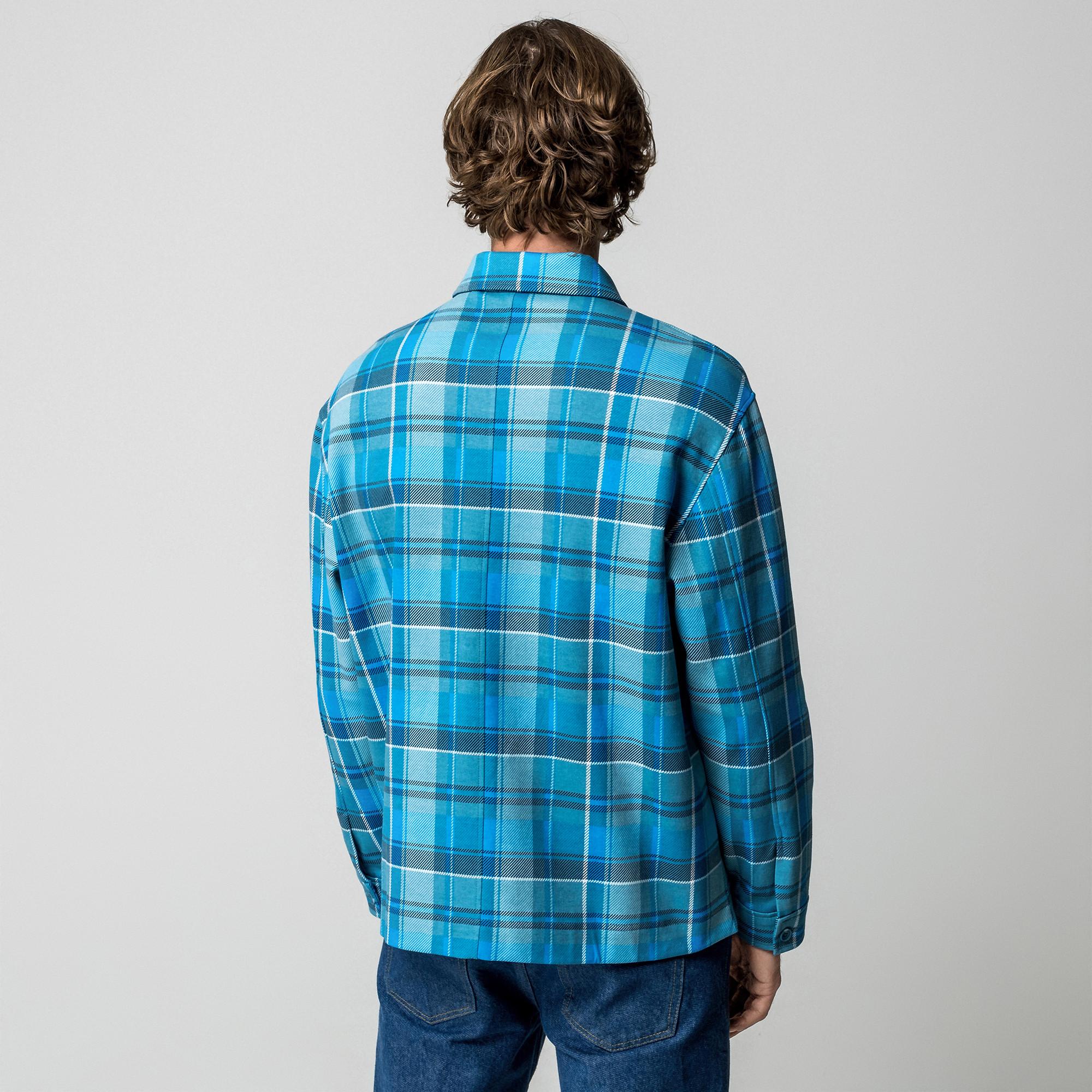 Manor Man Overshirt a Quadri  