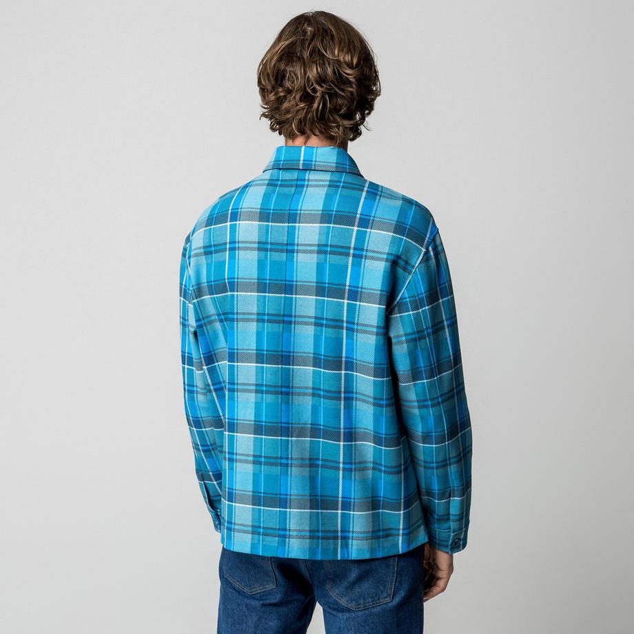 Manor Man Overshirt a Quadri  