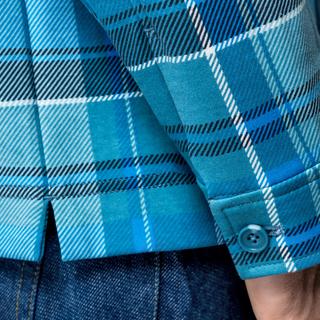 Manor Man Overshirt a Quadri  