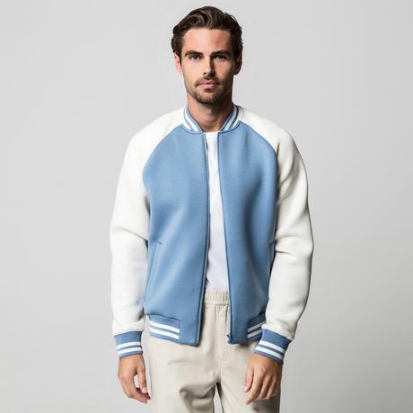 Manor Man Blouson Color Block  