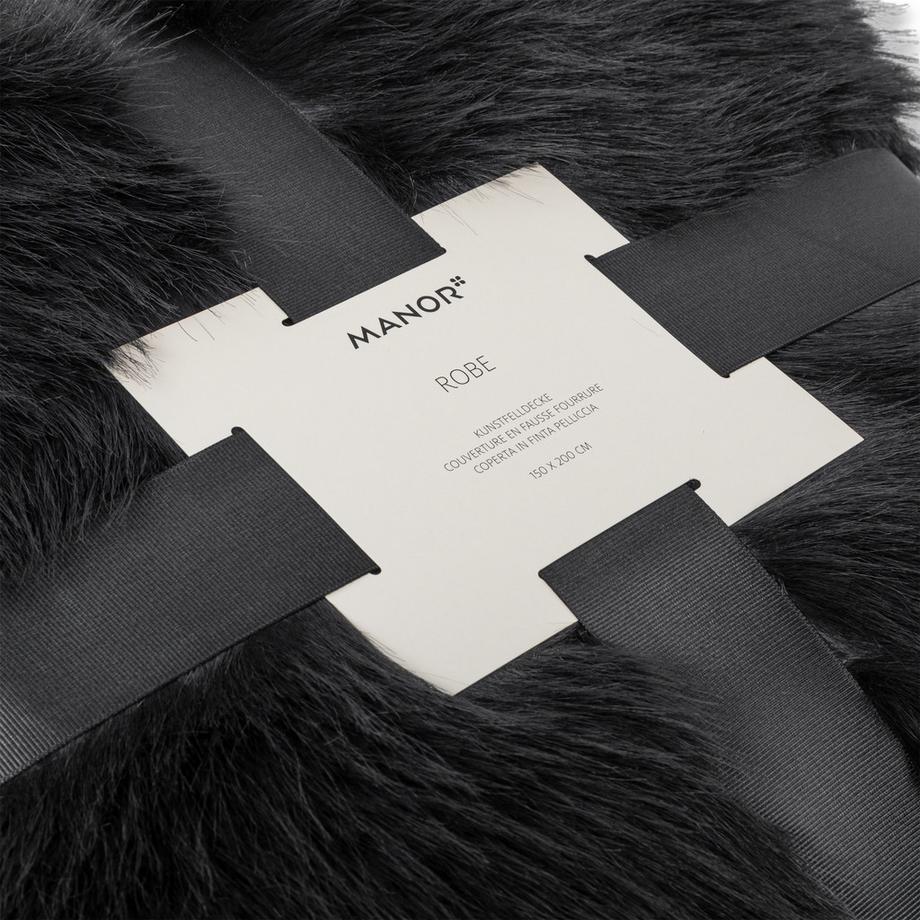 Manor Kunstfelldecke Robe 