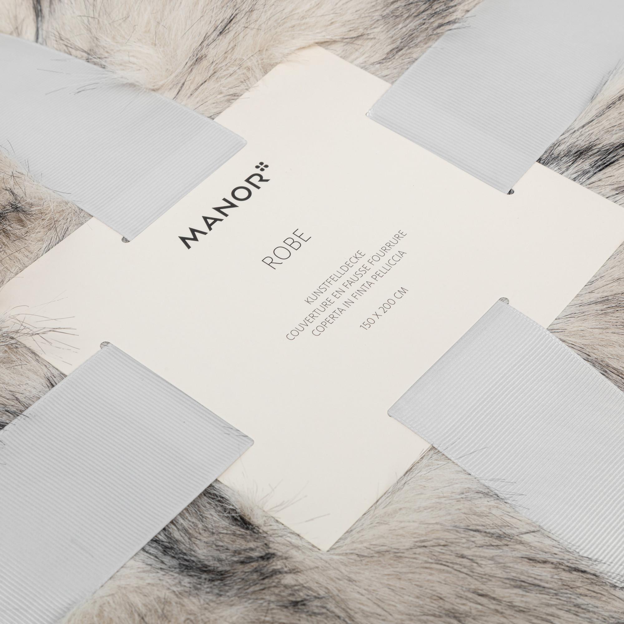 Manor Kunstfelldecke Robe 