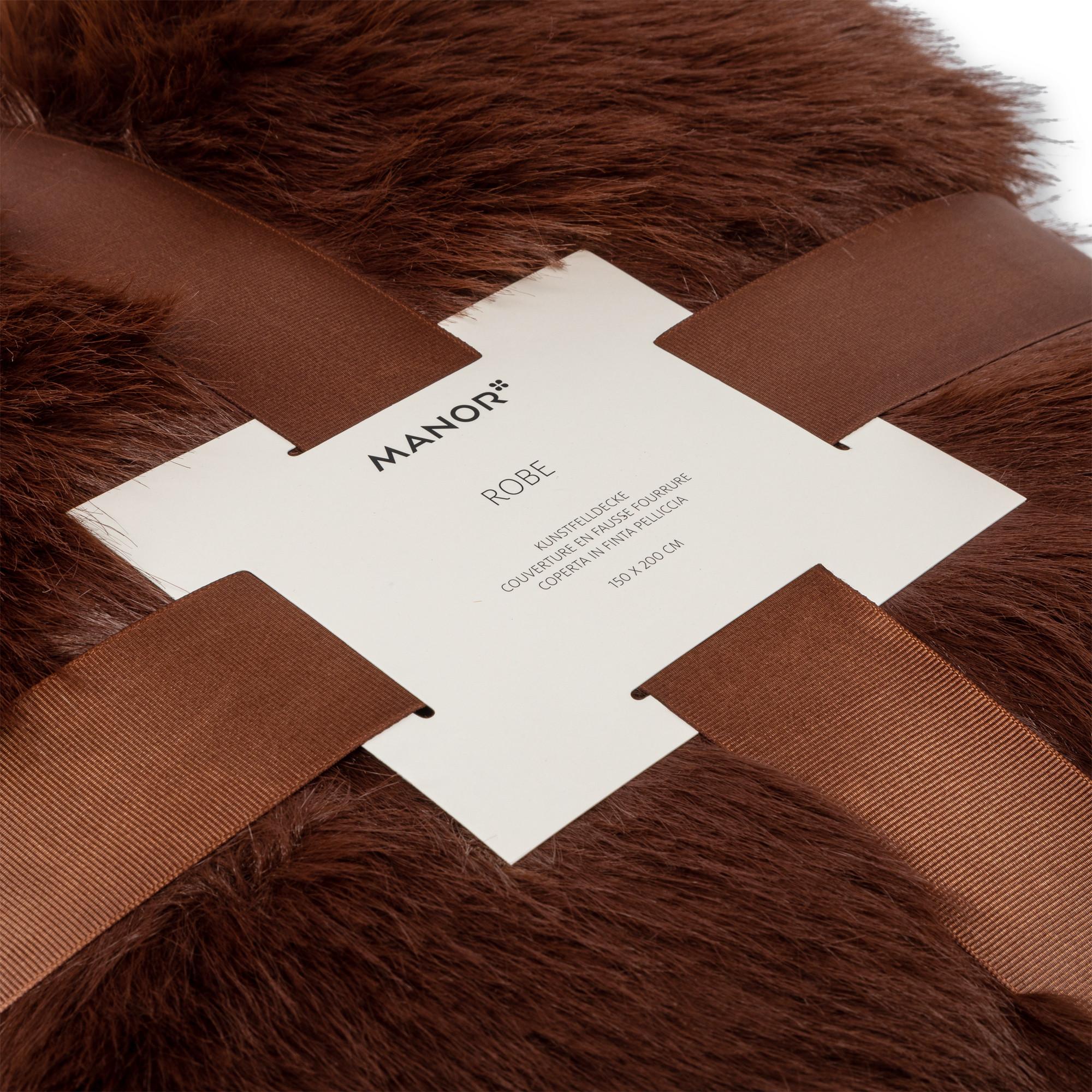 Manor Coperta di pelliccia sintetica Robe 