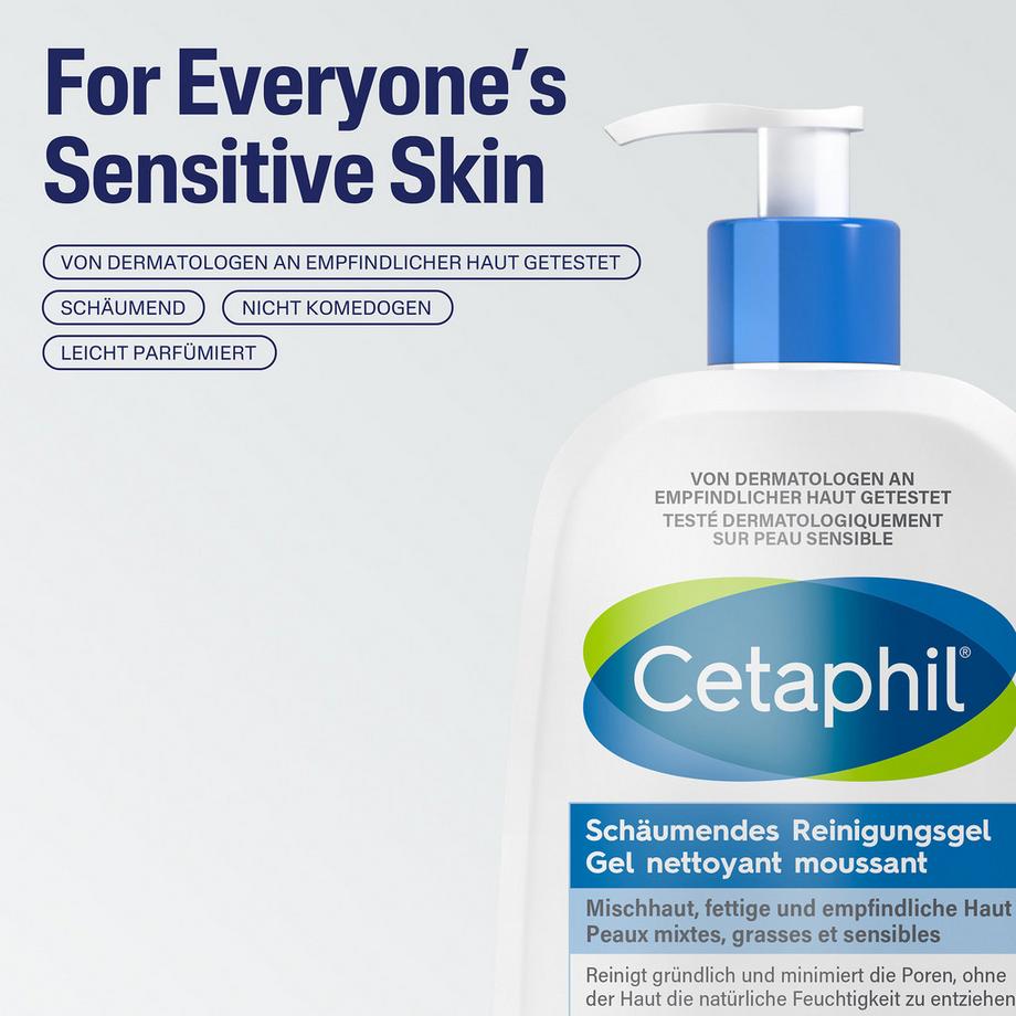 CETAPHIL  Gel detergente schiumoso 