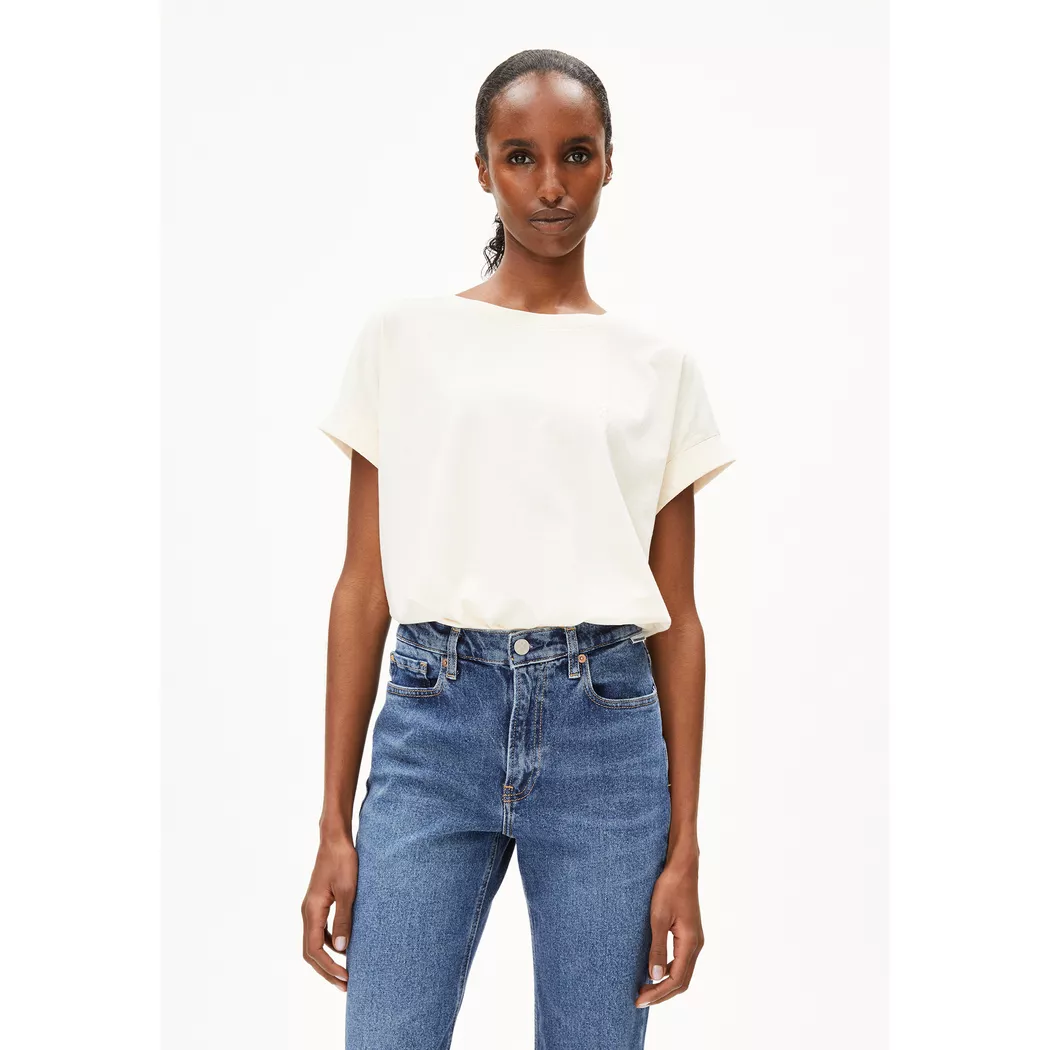 ARMEDANGELS T-Shirt IDAARA creme   S damen