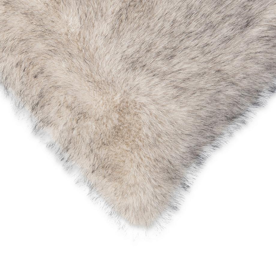 Manor Coussin décoratif en fourrure synthétique Robe 