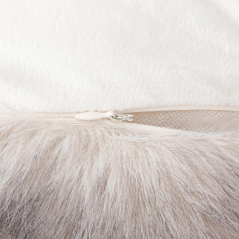 Manor Coussin décoratif en fourrure synthétique Robe 