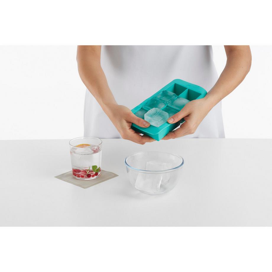 Lékué Macchina per cubetti di ghiaccio XL Quadrato 