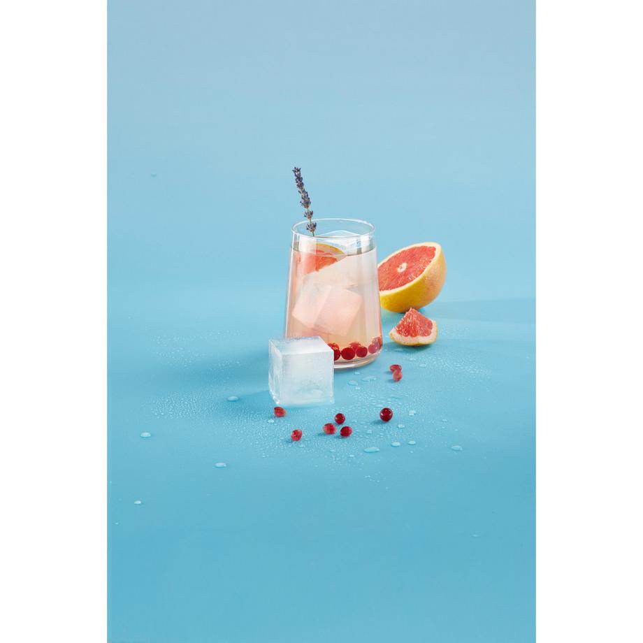 Lékué Macchina per cubetti di ghiaccio XL Quadrato 