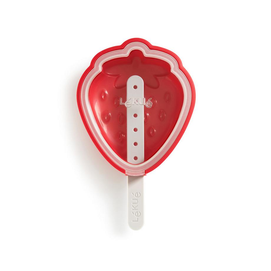 LeKUe Set formine ghiaccio Fragola 