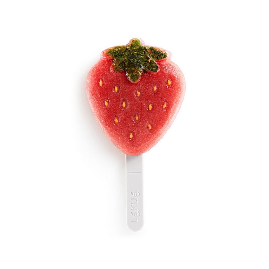 LeKUe Set formine ghiaccio Fragola 