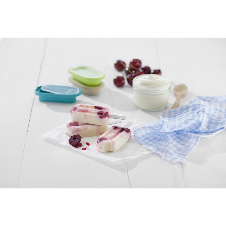 LeKUe Eis am Stiel-Formen-Set Mediterran 