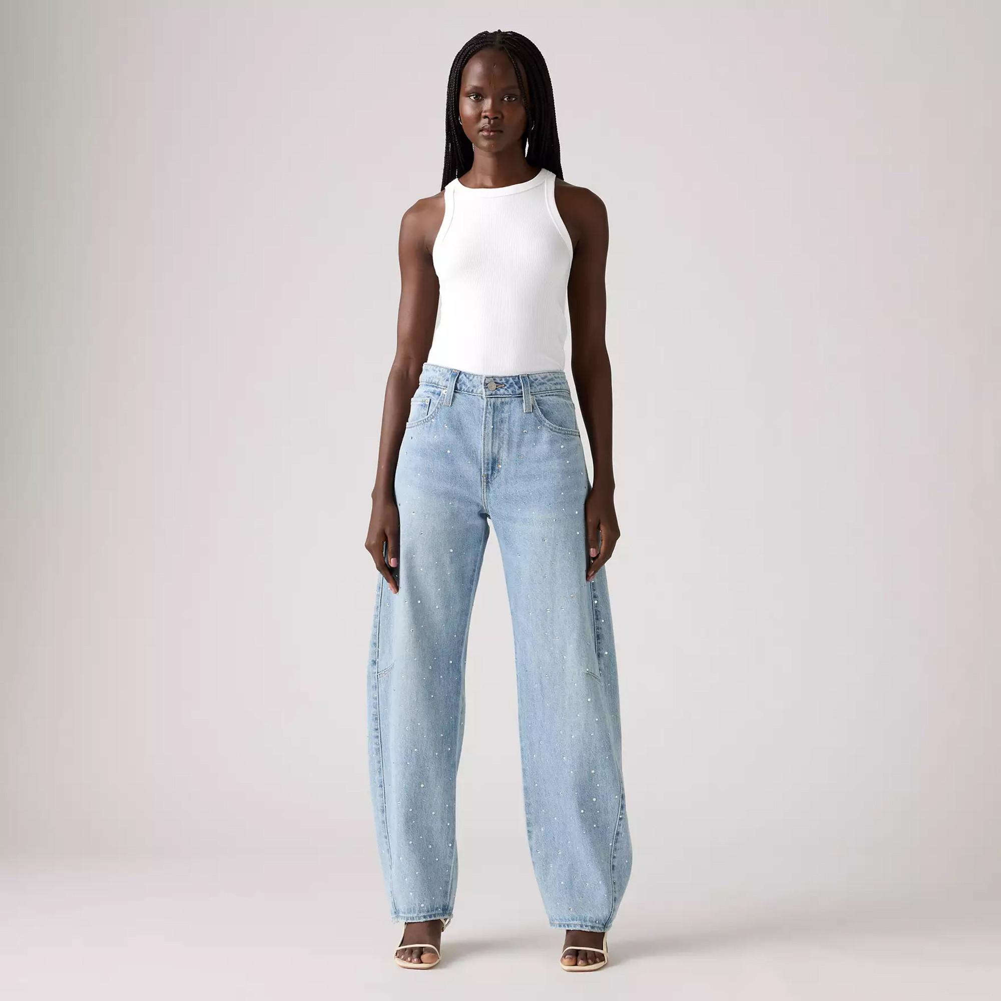 Levi's® Verzierte Loose Fit Jeans  