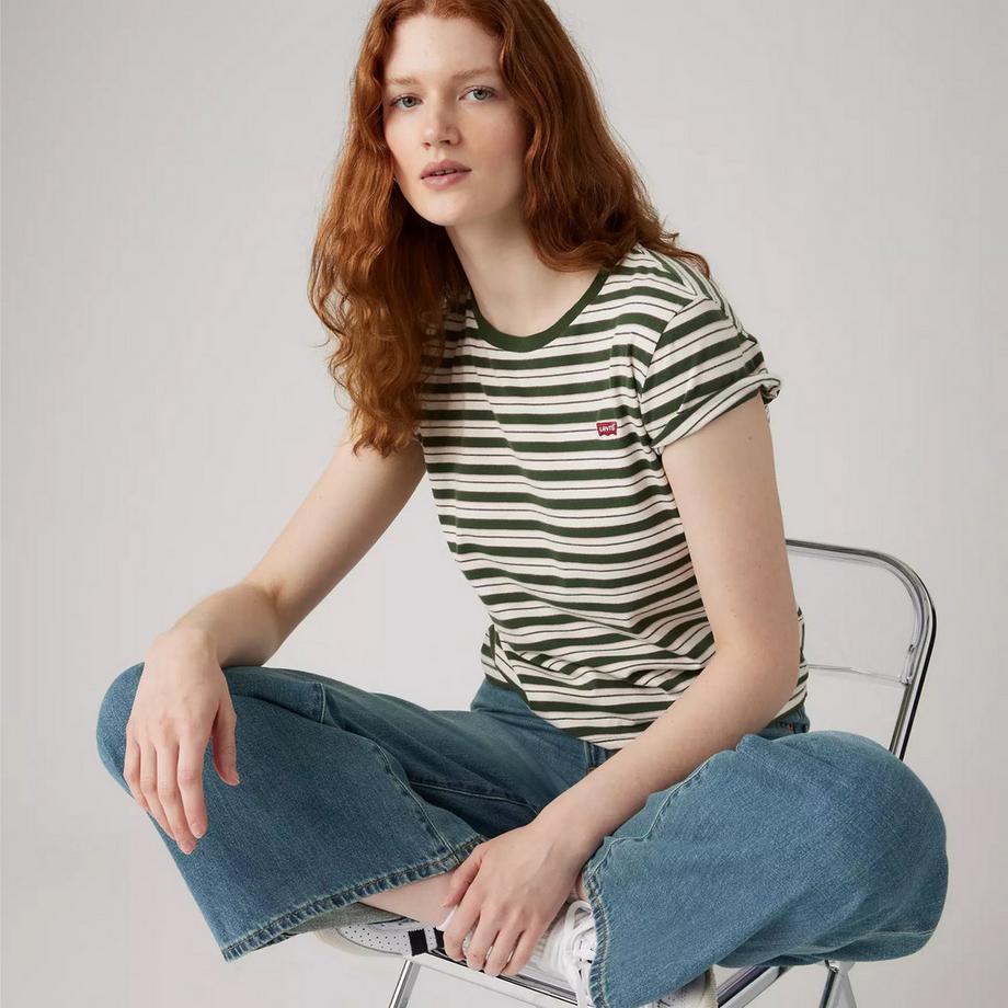 Levi's® T-shirt rayé à manches courtes  
