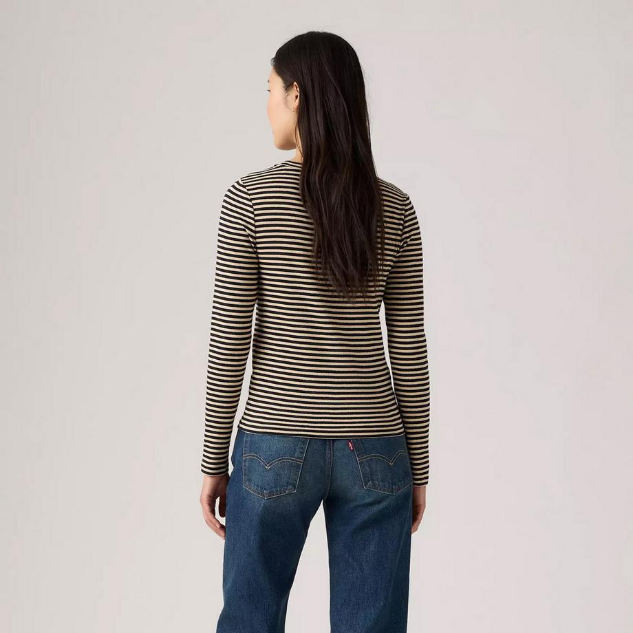 Levi's® T-shirt a maniche lunghe a righe Slim Fit  