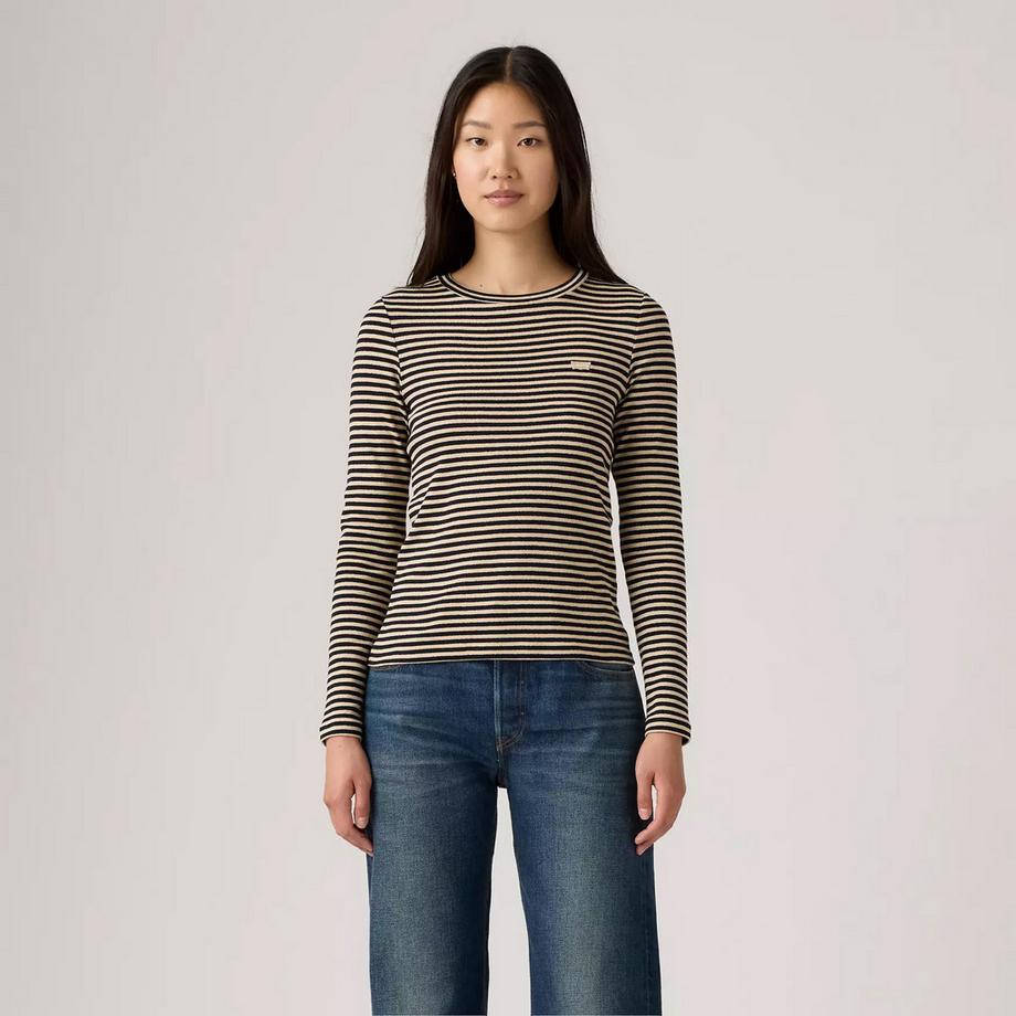 Levi's® T-shirt a maniche lunghe a righe Slim Fit  