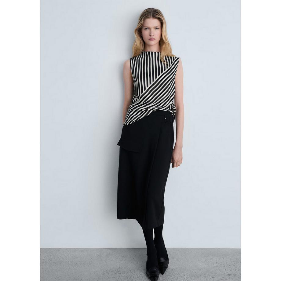 MANGO DUNIA Chemisier rayé sans manches  