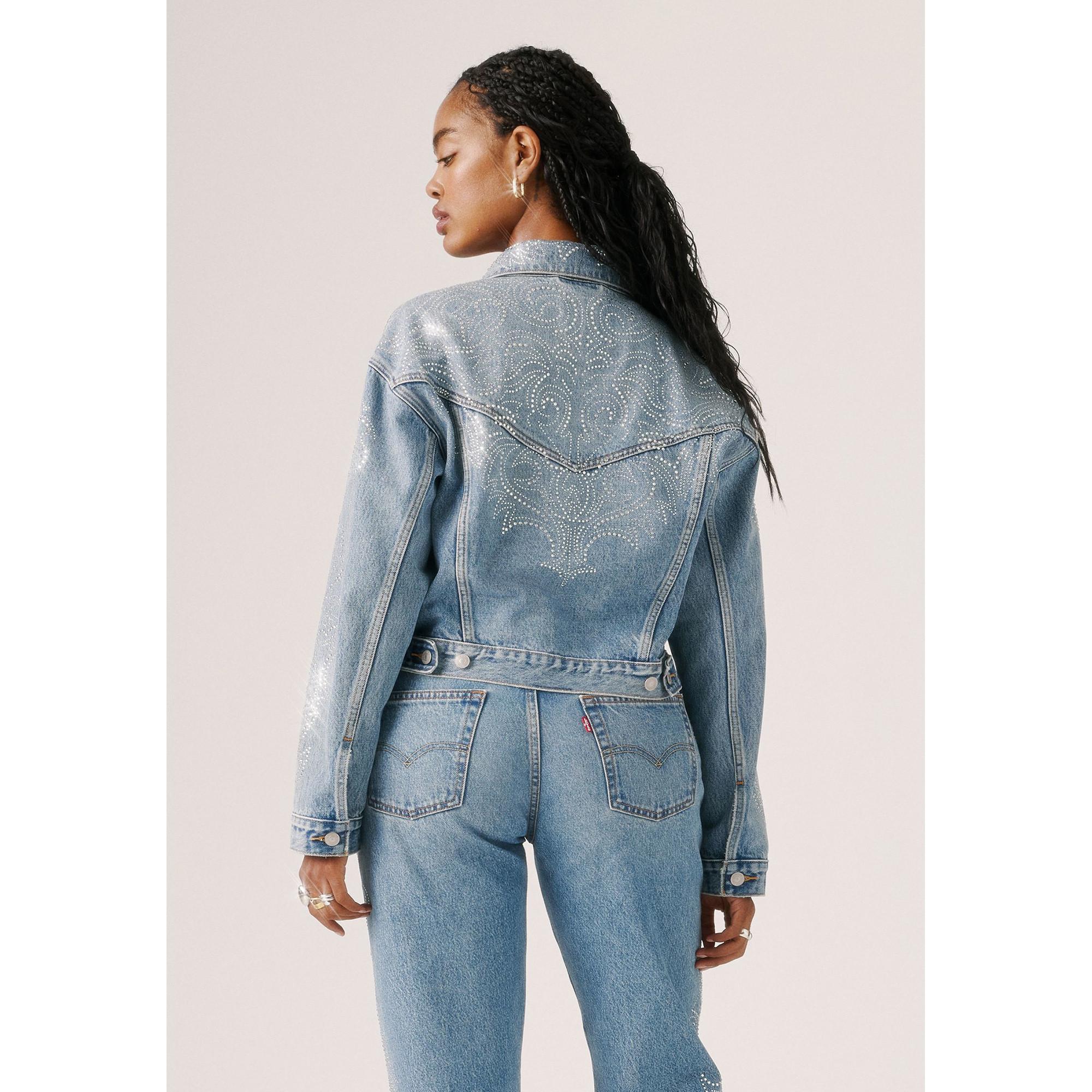 Levi's® Beyoncé X Shrunken 90s Trucker Jacke  