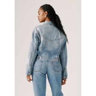 Levi's® Beyoncé X Shrunken 90s Trucker Jacke  