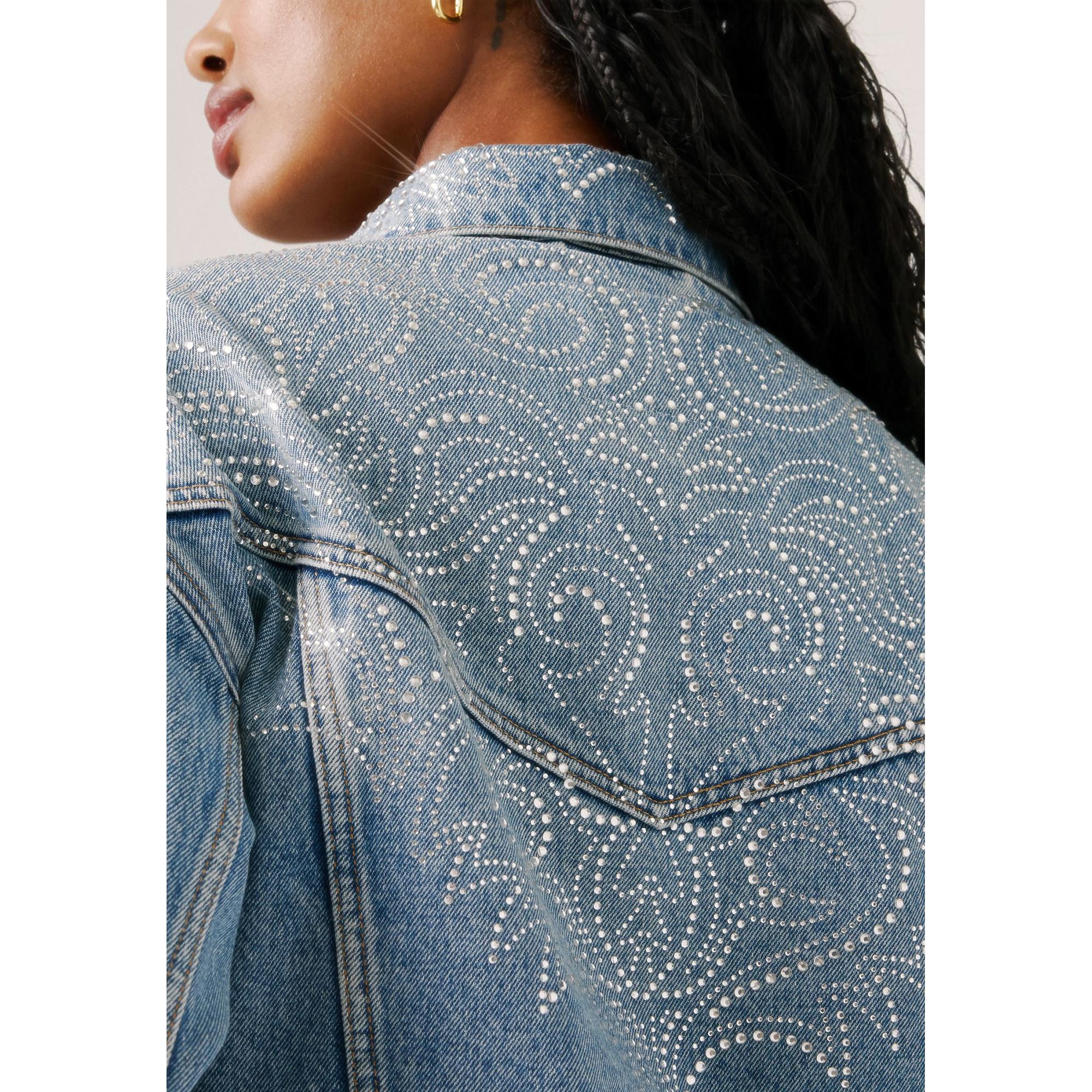 Levi's® Beyoncé X Shrunken 90s Trucker Jacke  