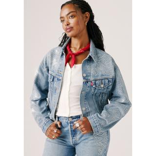 Levi's® Beyoncé X Shrunken 90s Trucker Jacke  