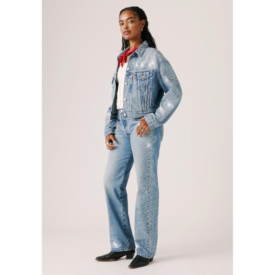 Levi's® Beyoncé X Shrunken 90s Trucker Jacke  