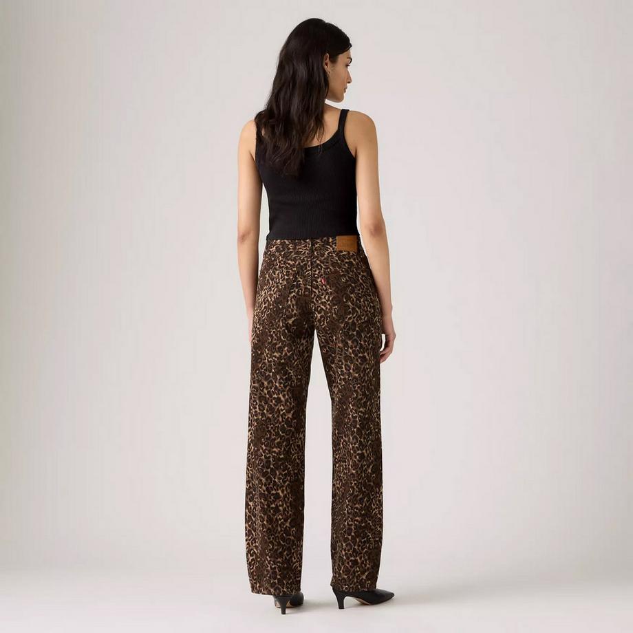 Levi's® Leopard Print Straight Leg Jeans  