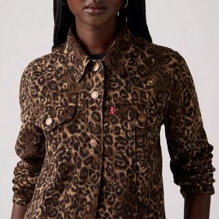 Levi's® Leopard Print Jeansjacke  