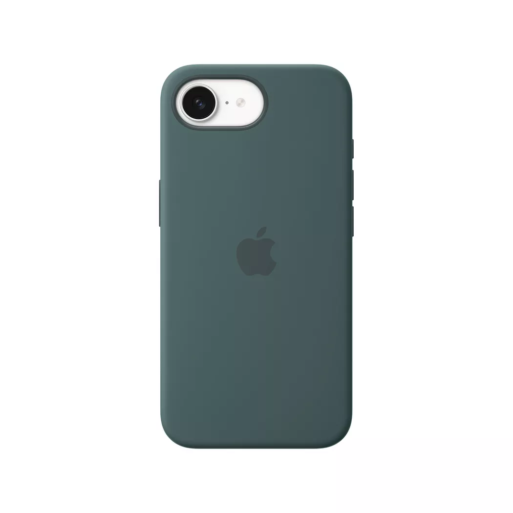 Original Apple iPhone 17e / 16e Silikondeksel - Lake Green (MD3X4ZM/A) 3