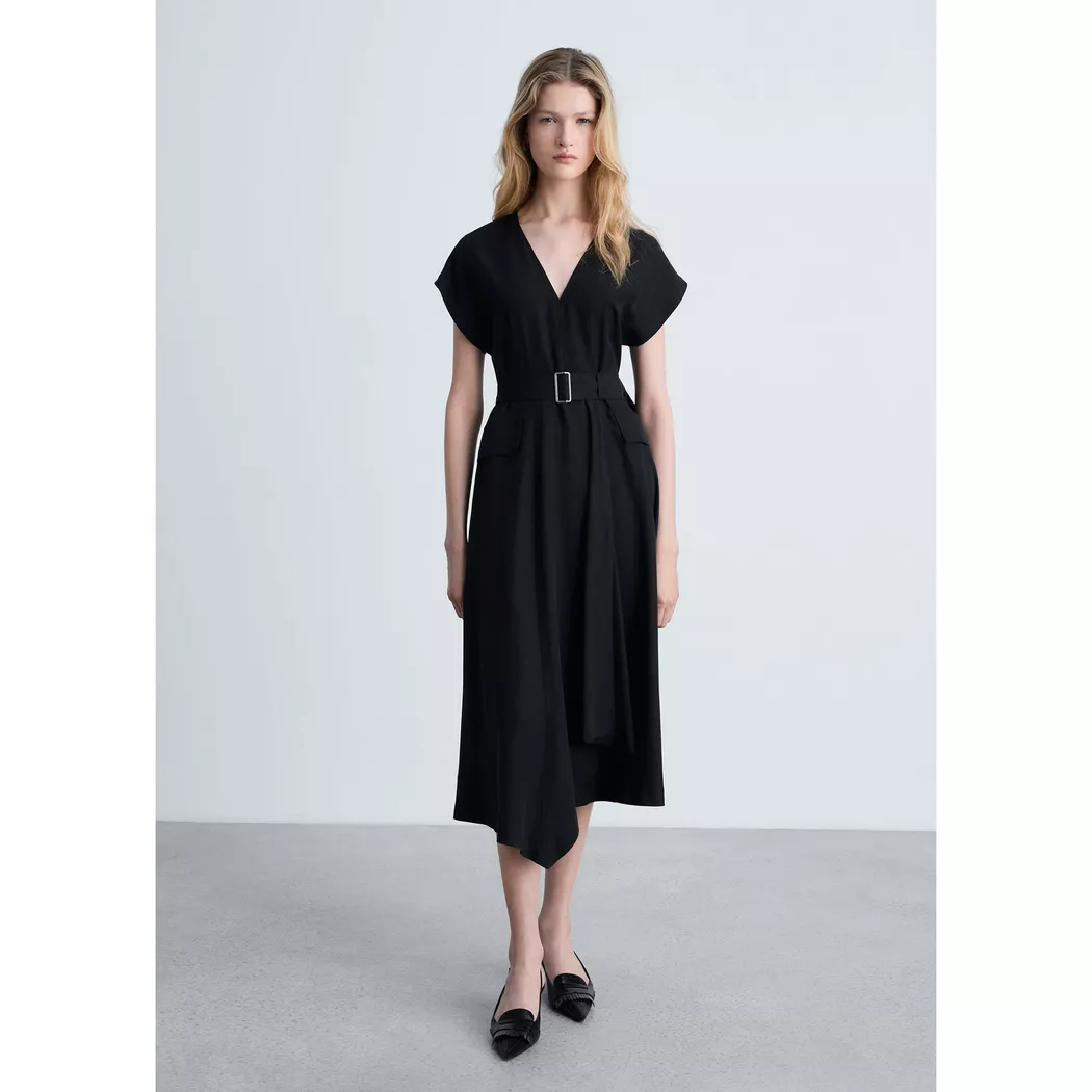 Mango - Kleid, für Damen, Black, Größe S