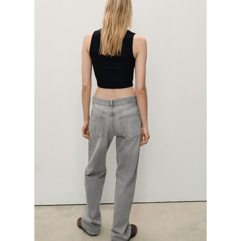 MANGO Miami Straight Leg Jeans  