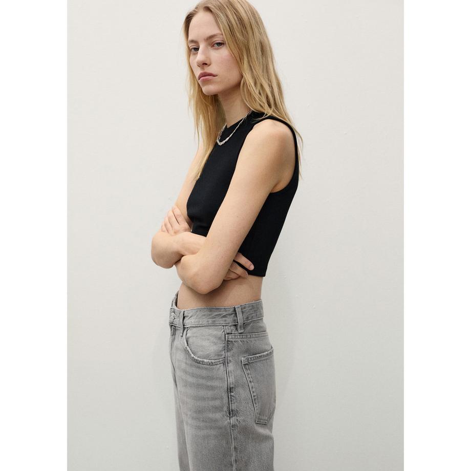 MANGO Miami Straight Leg Jeans  