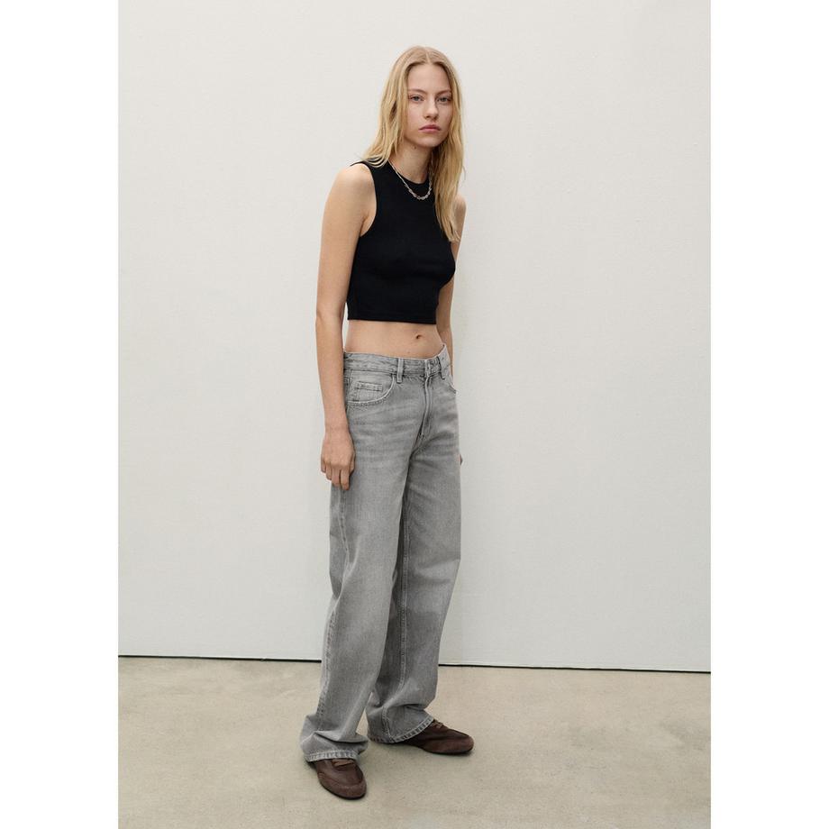 MANGO Miami Straight Leg Jeans  