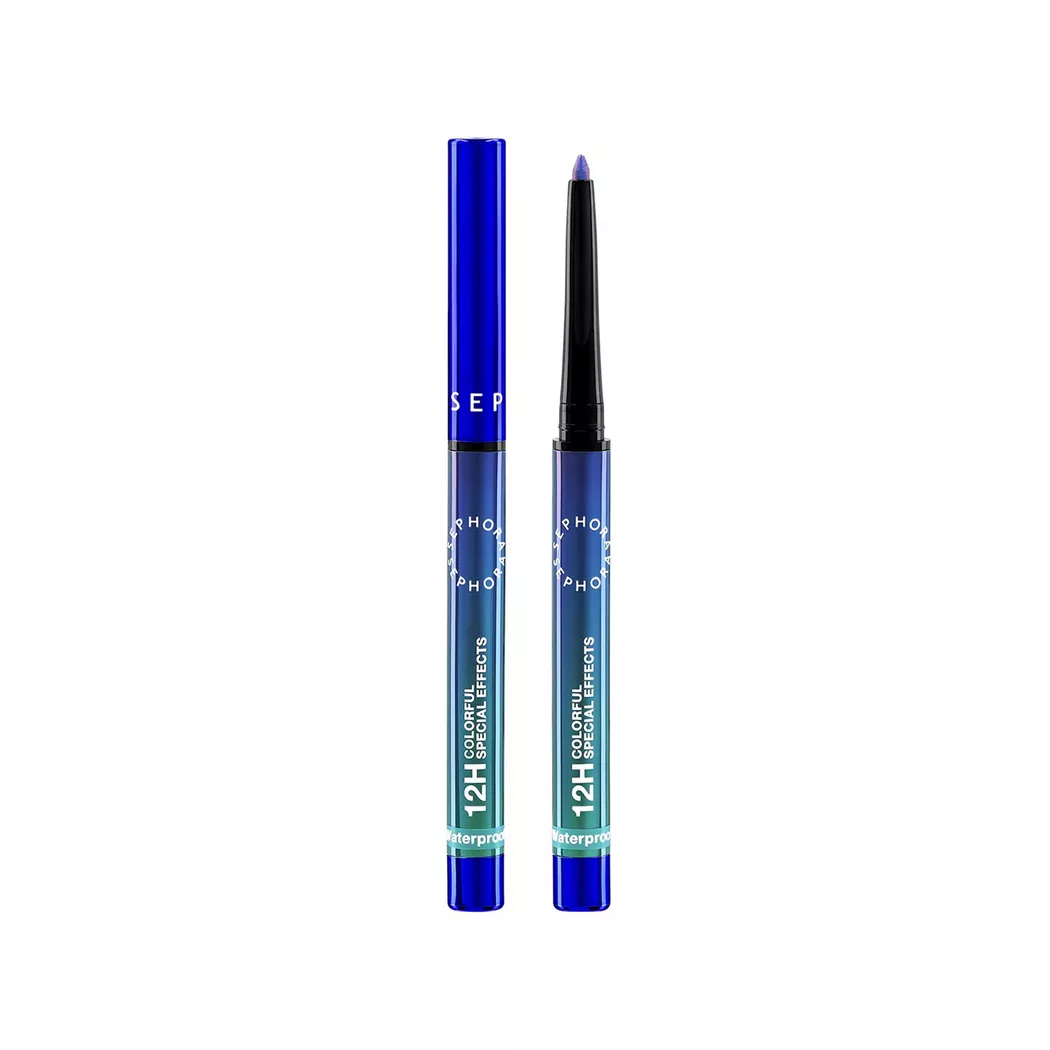 SEPHORA - 12h Colorful Special Effects - Einziehbarer Multichrome-Eyeliner, 0.20 g,  Celestial blue