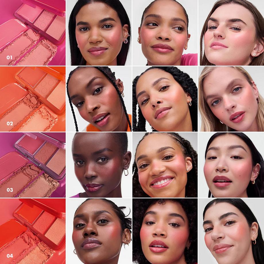 SEPHORA  Palette Blush Blush Blush - Trio de blushs 