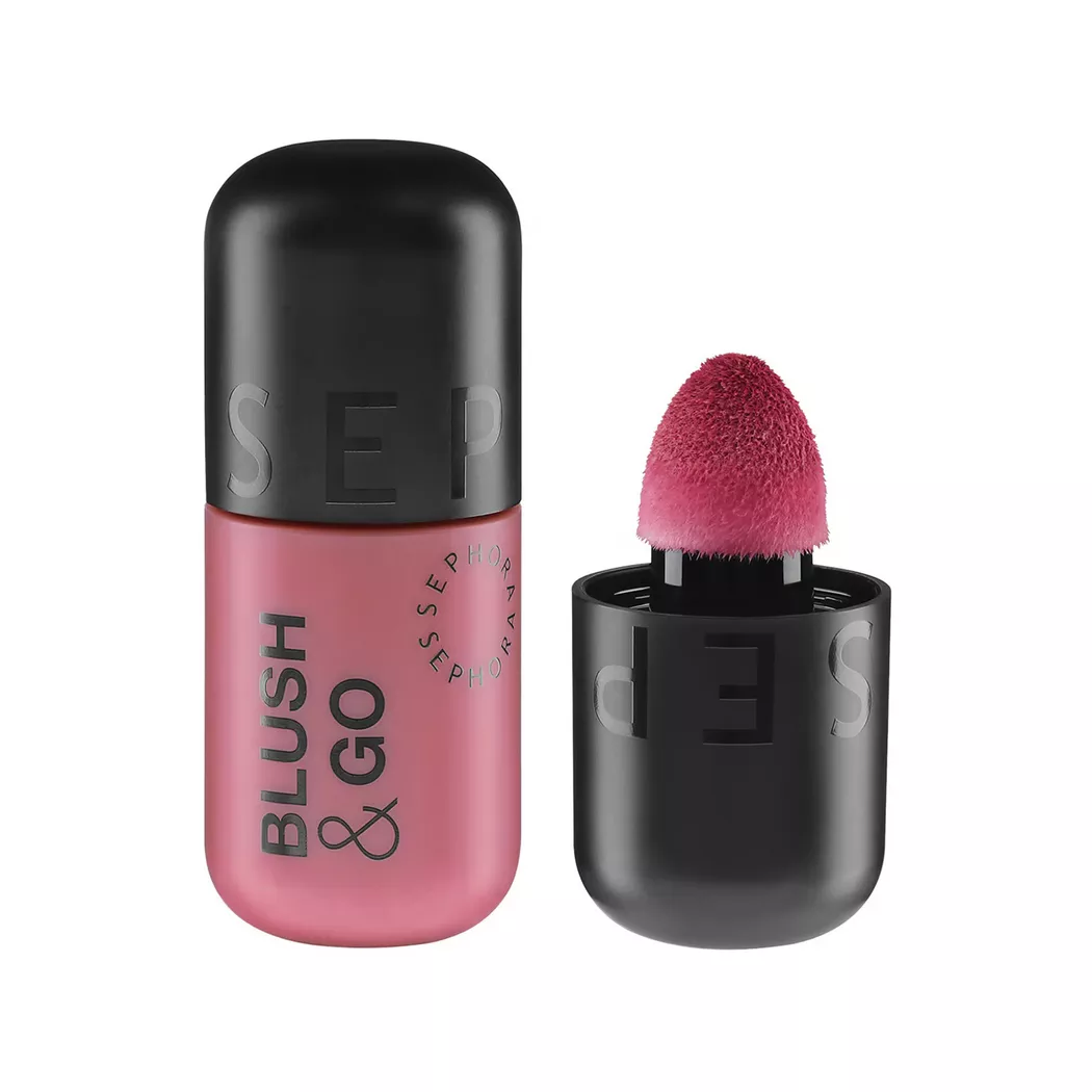 SEPHORA - Blush & Go - Flüssiges Rouge mit mattem Finish, 7 ml,  On point