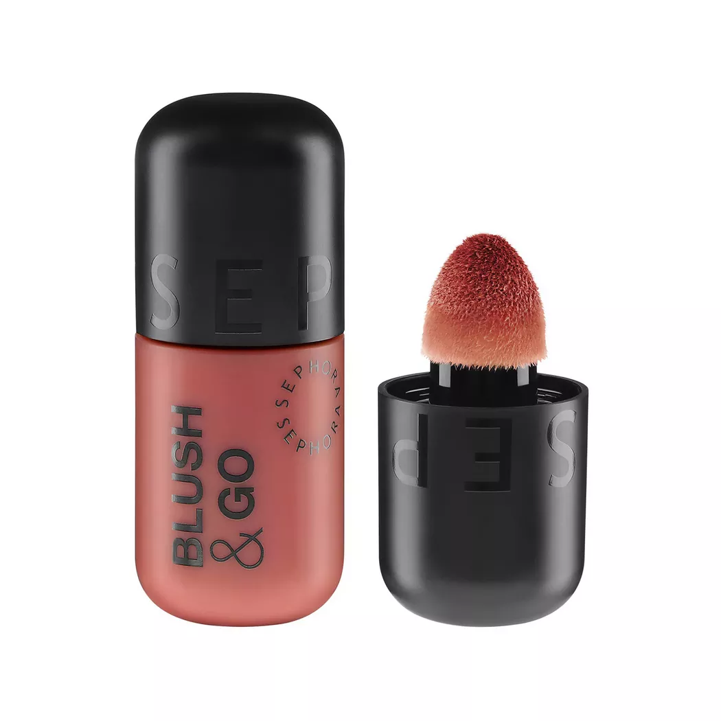 SEPHORA - Blush & Go - Flüssiges Rouge mit mattem Finish, 7 ml,  On the bright side