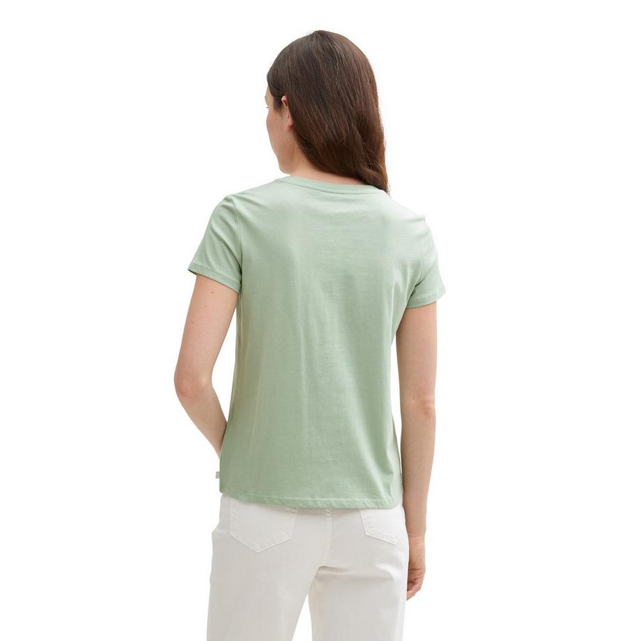 TOM TAILOR Denim T-shirt con stampa  
