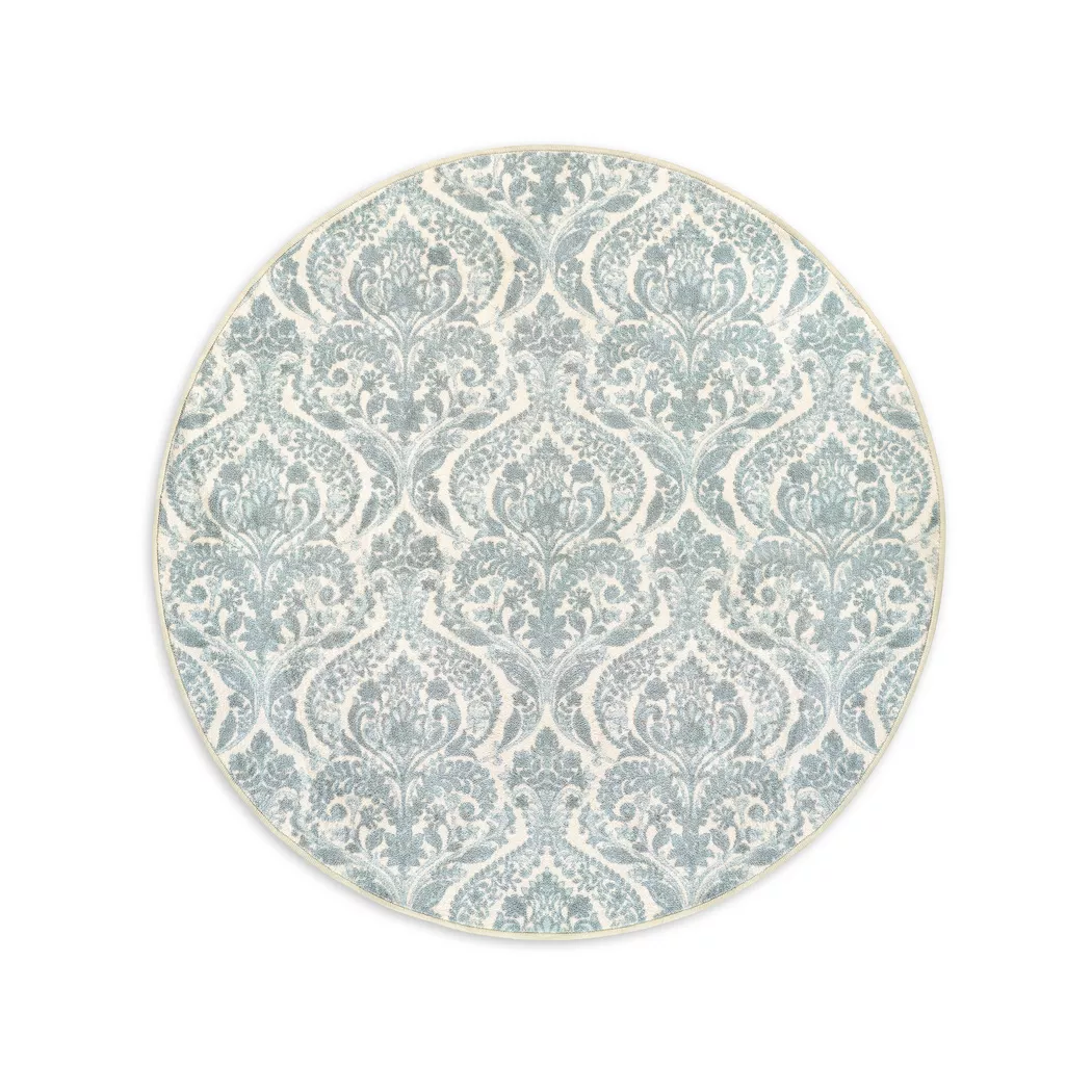 Kas - Teppich, 140cm RUND, Aquamarine