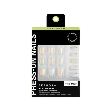 SEPHORA  Set mit wiederverwendbaren künstlichen Nägeln - Gel-Effekt, Profi-Ergebnis 