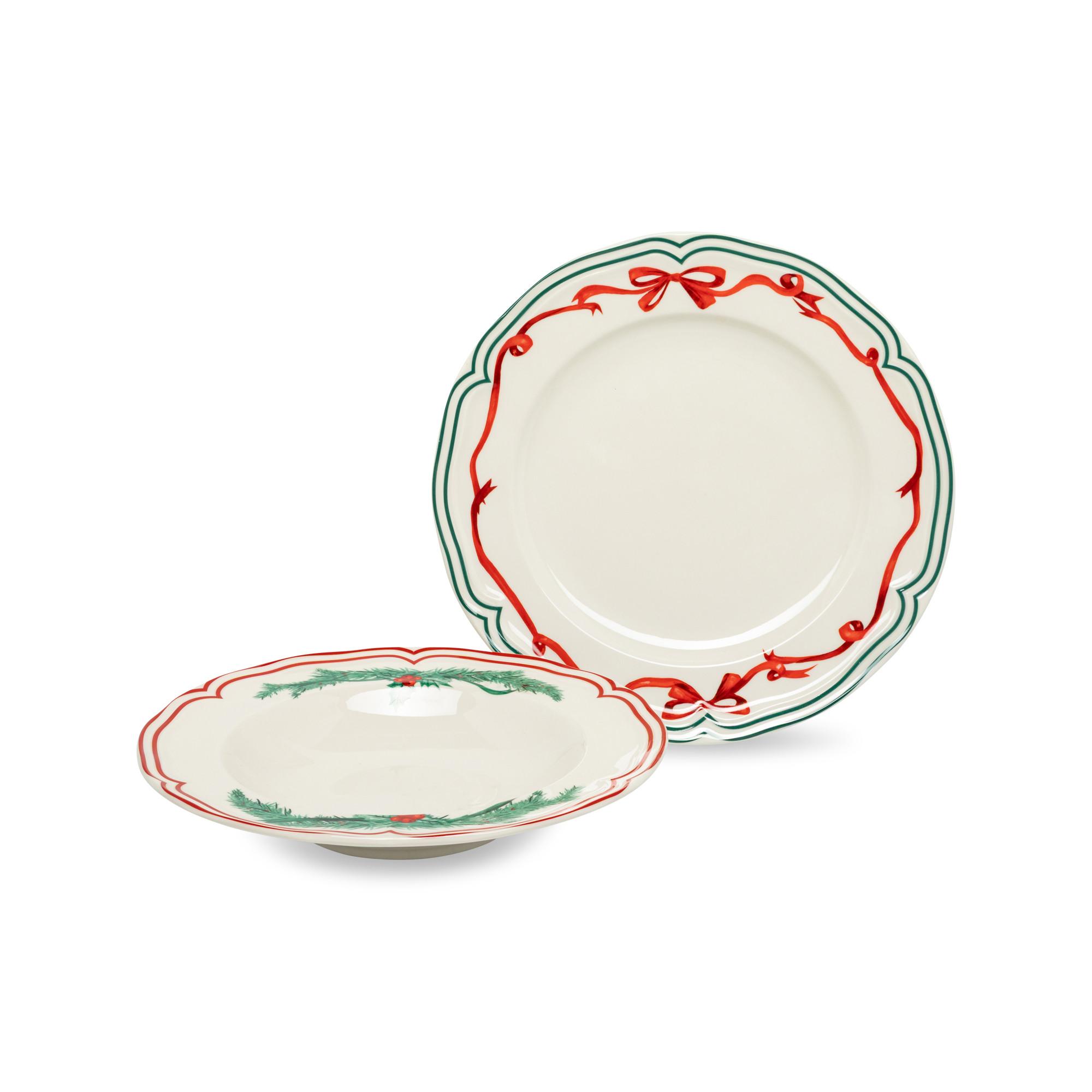 Manor Dinnerset, 8-teilig Holly Jolly 