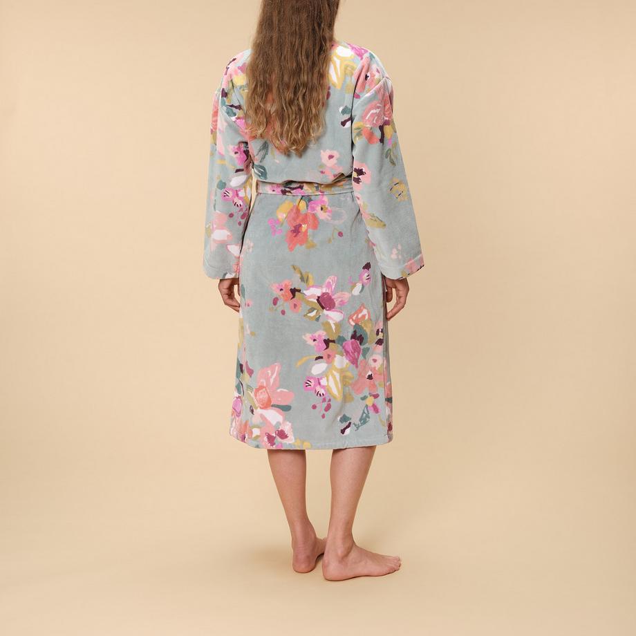 Kas Emeline Peignoir Unisexe Motif Floral  
