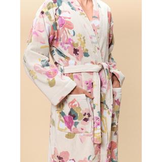 Kas Emeline Accappatoio Unisex Fantasia Floreale  