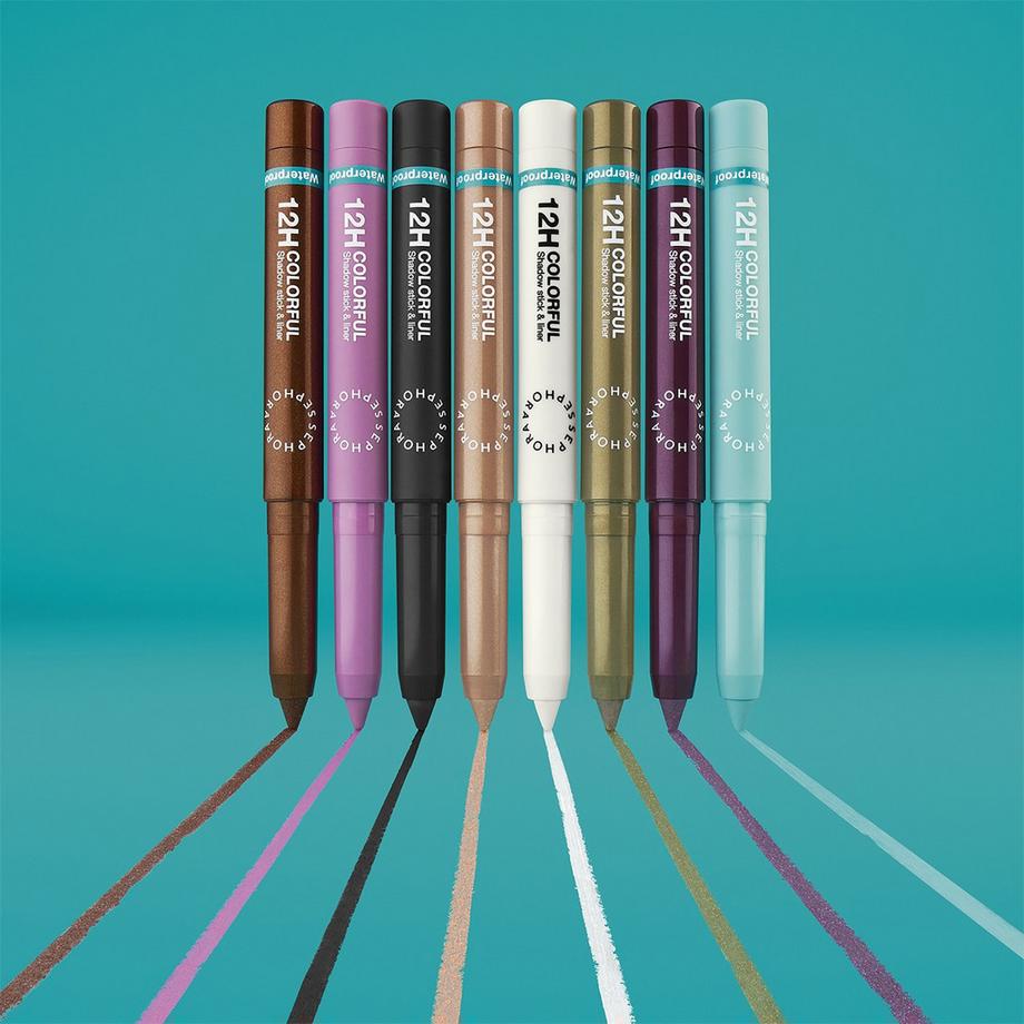 SEPHORA  12H Colorful - Ombre à paupières et crayon 