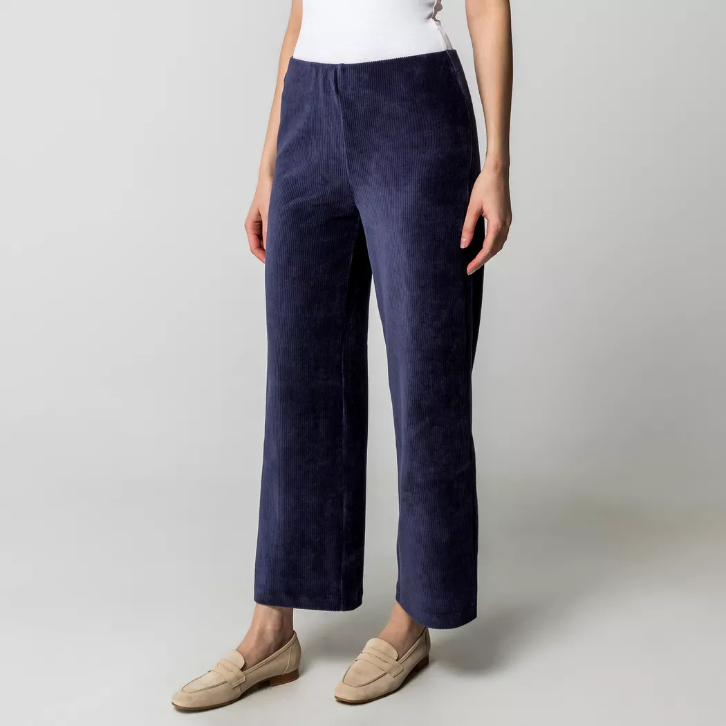 Anna Montana - Cordhose, Regular Fit, für Damen, Dunkelblau, Größe 42