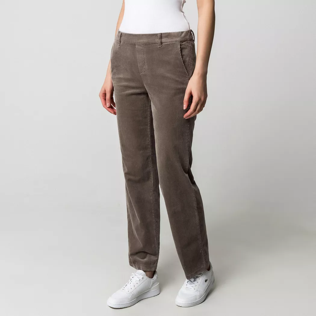 Anna Montana - Cordhose, Regular Fit, für Damen, Taupe, Größe 42